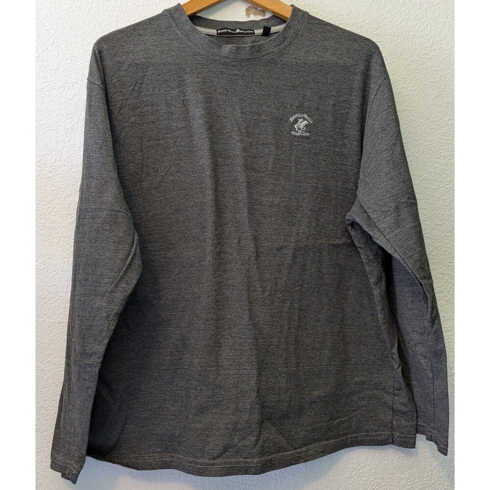 Beverly Hills Polo Club men's shirt size 2XL casual Long Sleeve Shirt (618m)